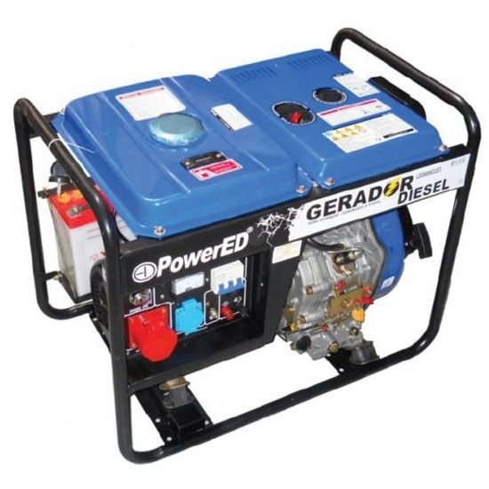 Gerador PDG6000CLE-3 diesel 400V 5Kw PowerEd