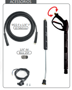 Lavadora alta pressão HOTKMEXTRA 7.15 15/210 Comet