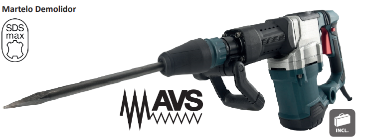 Martelo demolidor PDH1500AVS PowerED