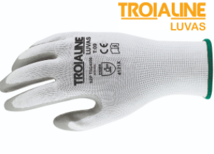 Luvas palma nitrilo TSG4000 Troialine Pack4