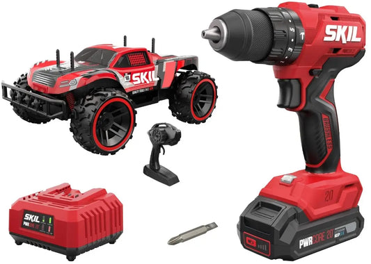 Aparafusadora/ Berbequim 3021 Brushless + carro telecomandado SKIL