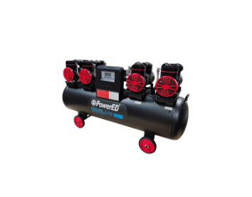 Compressor silencioso 120L 6.5HP 8BAR PWB120SS POWERED
