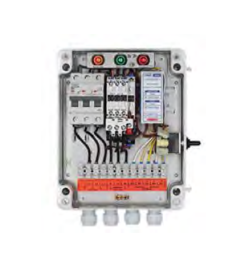 Quadro com controlador de nível duplo e 6 sondas