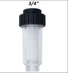 Filtro água 3/4" para lavadora alta pressão