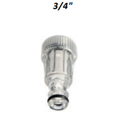 Filtro água 3/4" para lavadora alta pressão