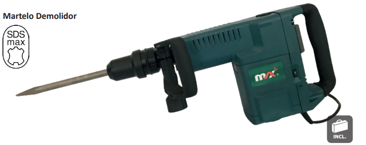 Martelo demolidor MAX401 PowerED