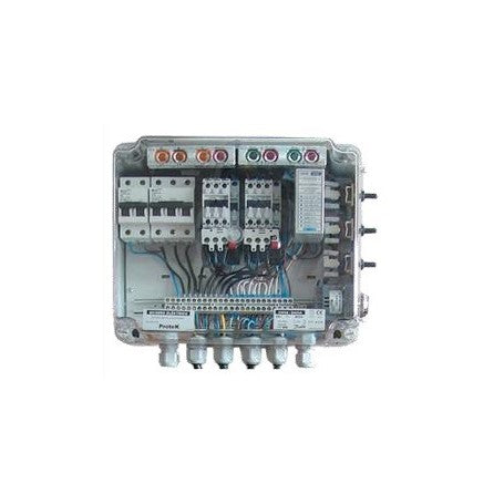 Quadro para 2 eletrobombas com alarme